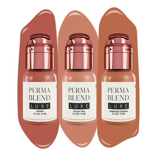 Nude Lip Mini Set – Perma Blend – 3 1/2oz Bottles