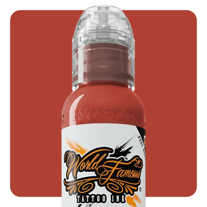 OLEG Brick Red — World Famous Tattoo Ink — Pick Size - Painful Pleasures