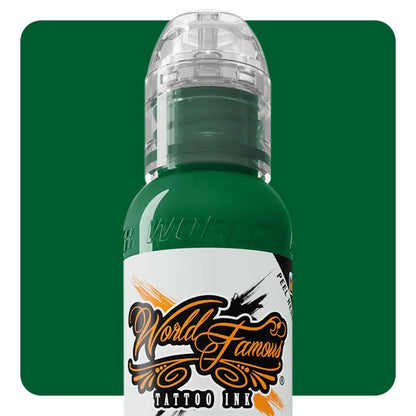 OLEG Deep Green — World Famous Tattoo Ink — Pick Size - Painful Pleasures