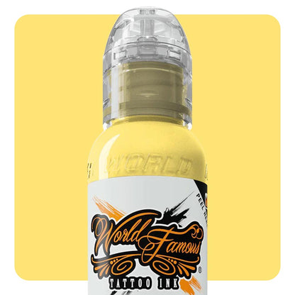 OLEG Soft Yellow — World Famous Tattoo Ink — Pick Size - Painful Pleasures