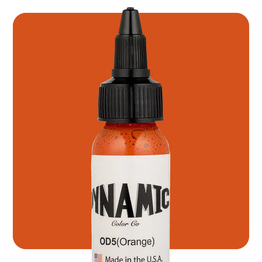 Dynamic Orange Tattoo Ink - 1oz. Bottle