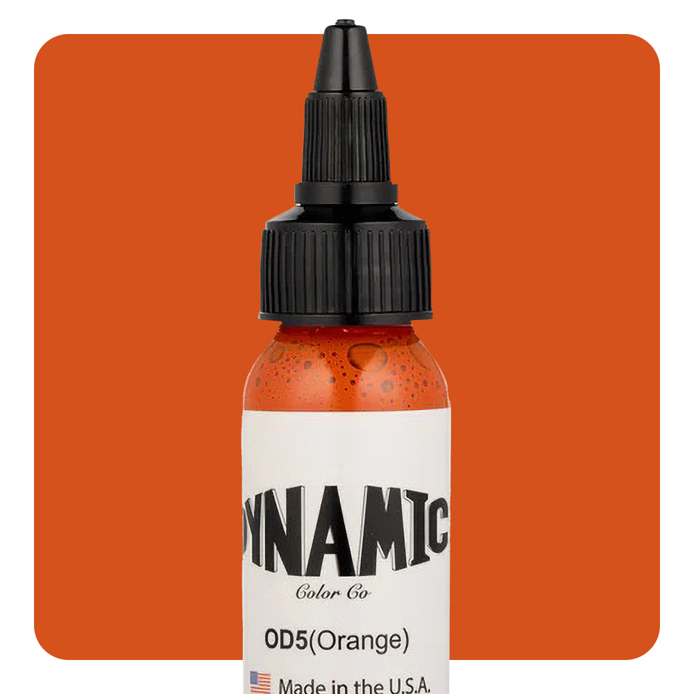 Dynamic Orange Tattoo Ink - 1oz. Bottle – Painful Pleasures