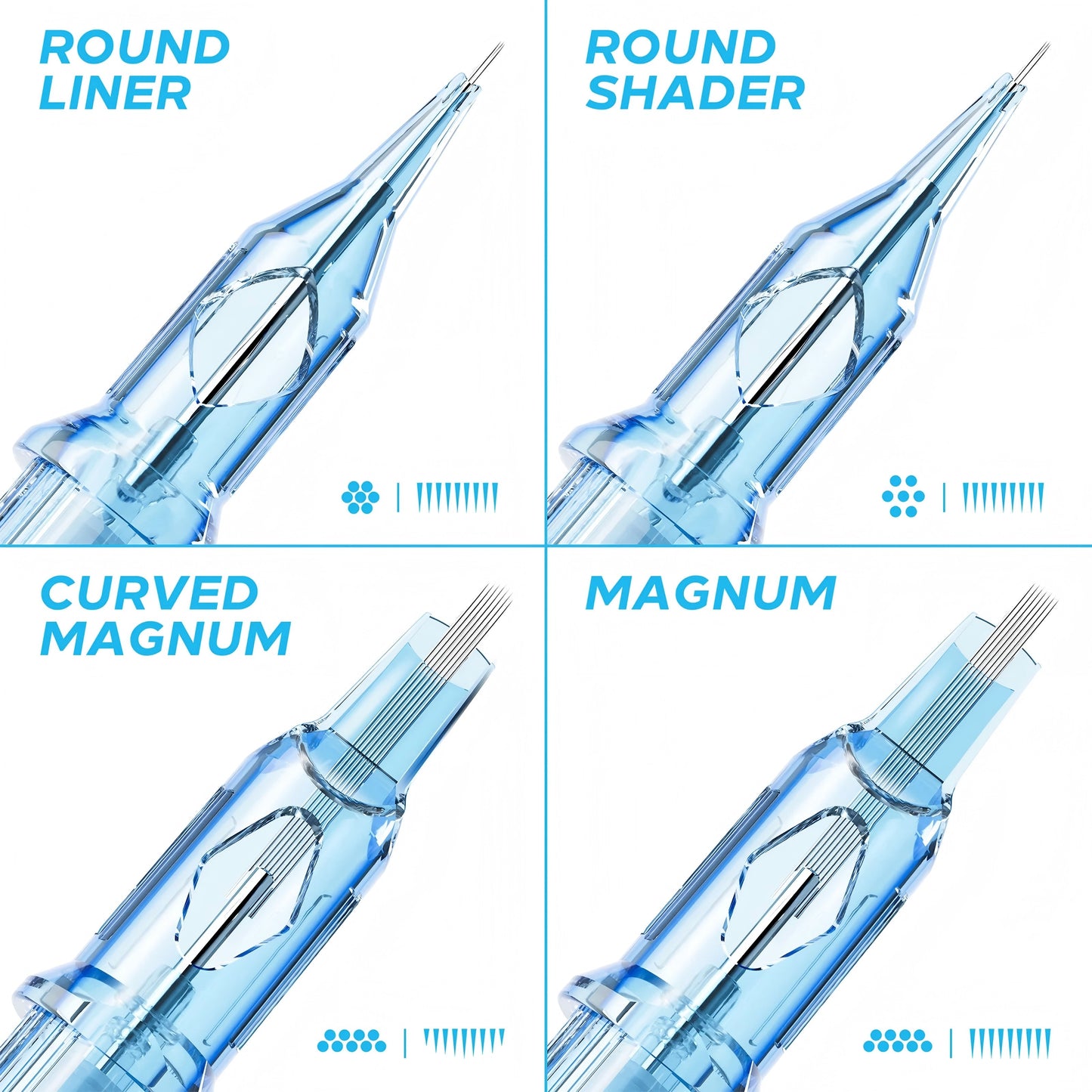 Emalla Eliot Needle Cartridges — Box of 20 - Painful Pleasures