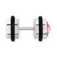 PINK GEM illusion Fake Piercing Plug - Price Per 1 Fake Plug