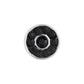 FAKE PLUG 12 Stone Black BLING Fake Piercing - 16g thin post - Price Per 1
