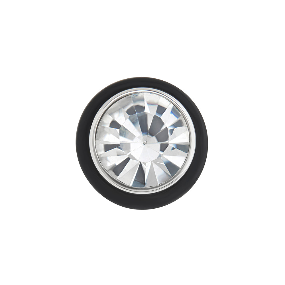 CLEAR GEM illusion Fake Piercing Plug - Price Per 1 Fake Plug - Painful Pleasures
