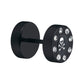 FAKE PLUG 8 Stone Black Fake Piercing SKULL n BONES - Price Per 1