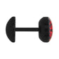 FAKE PLUG Leopard Red Fake Piercing - Price Per 1