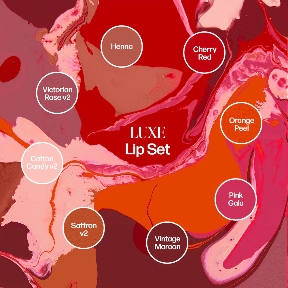 Luxe Pucker Up Buttercup Lip Set — Luxe Perma Blend — 8 1/2oz Bottles