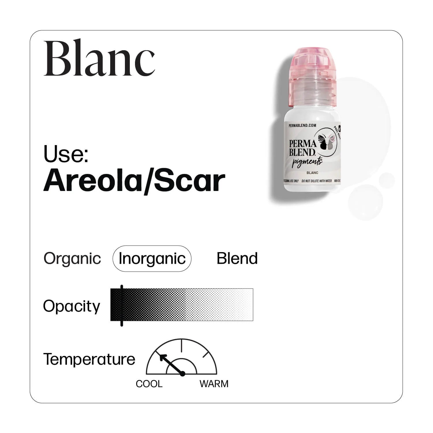 Blanc — Perma Blend — Pick Size