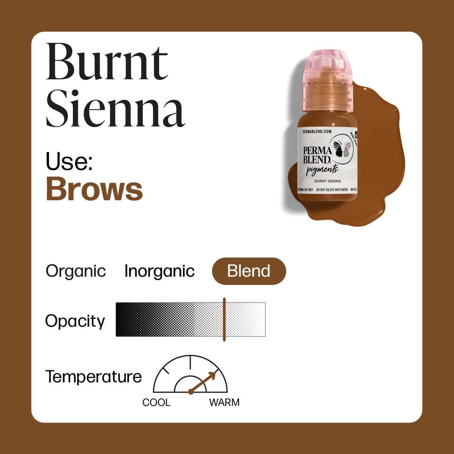 Burnt Sienna — Perma Blend — Pick Size