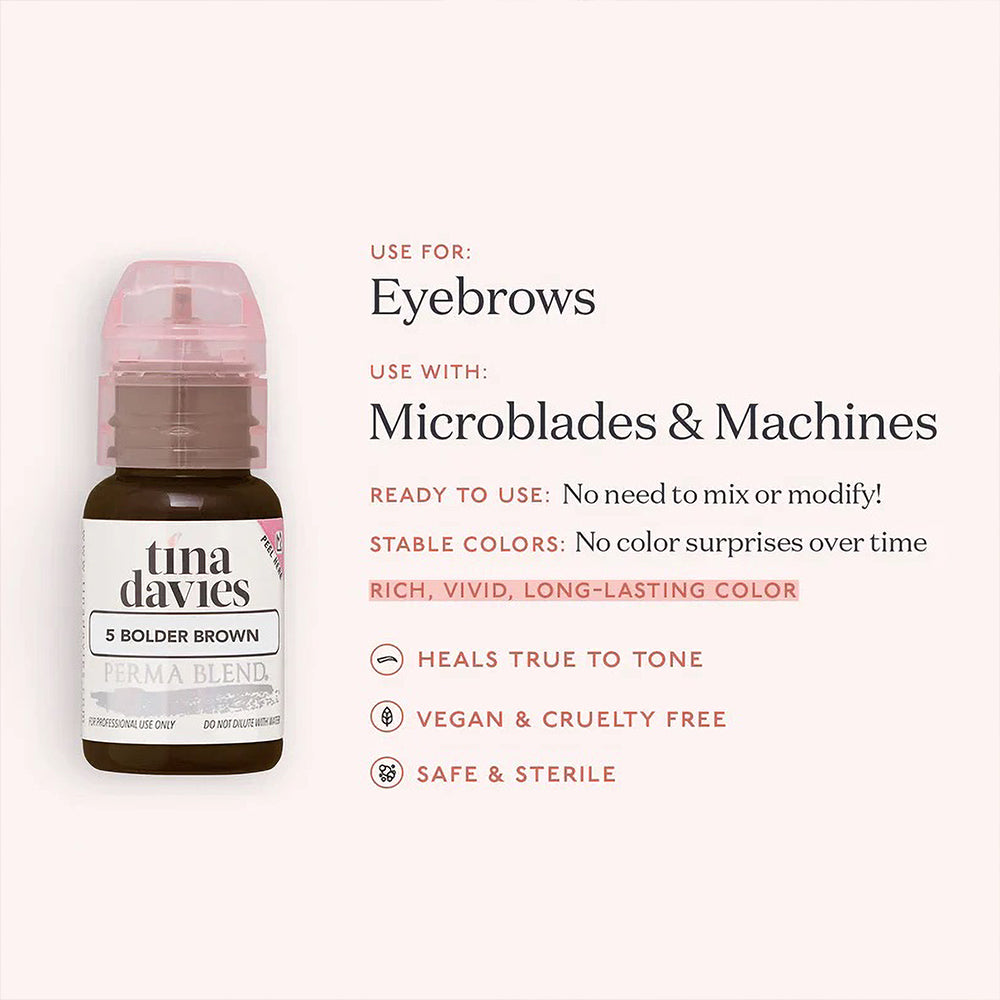 Tina Davies Bolder Brown — Perma Blend — 1/2oz Bottle