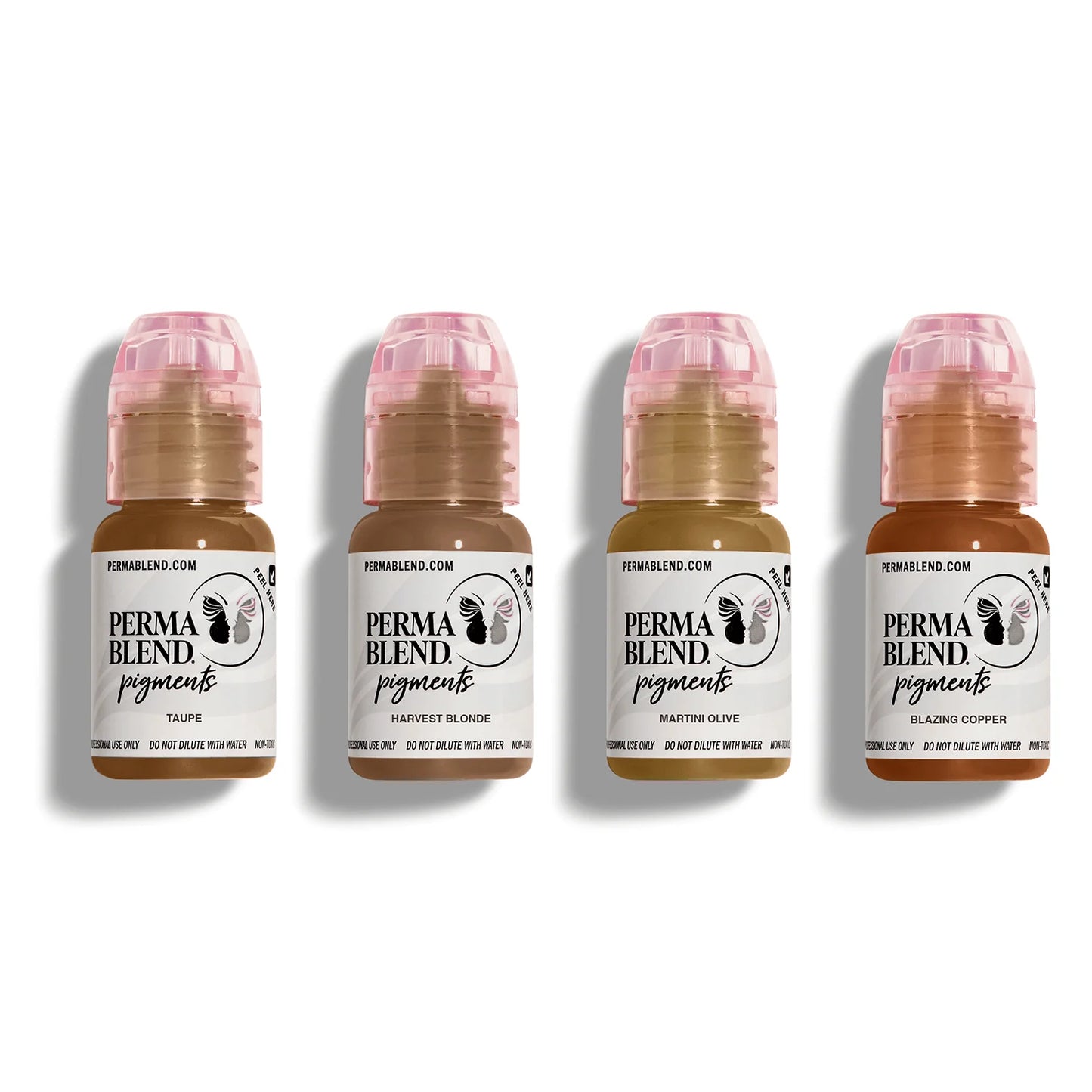 Light Eyebrow Mini Set – Perma Blend – 4 1/2oz Bottles - Painful Pleasures
