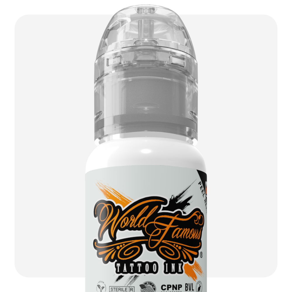 7 Color Simple Set — World Famous Tattoo Ink — 1/2oz - Painful Pleasures