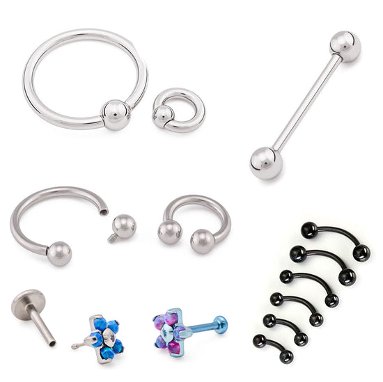 Body Jewel Piercing Gallery, Body Piercing Examples