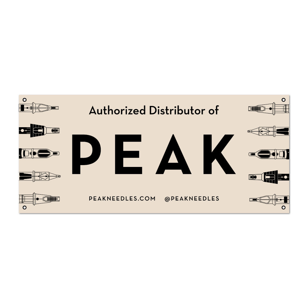 Peak 28” x 60" Promotional Banner