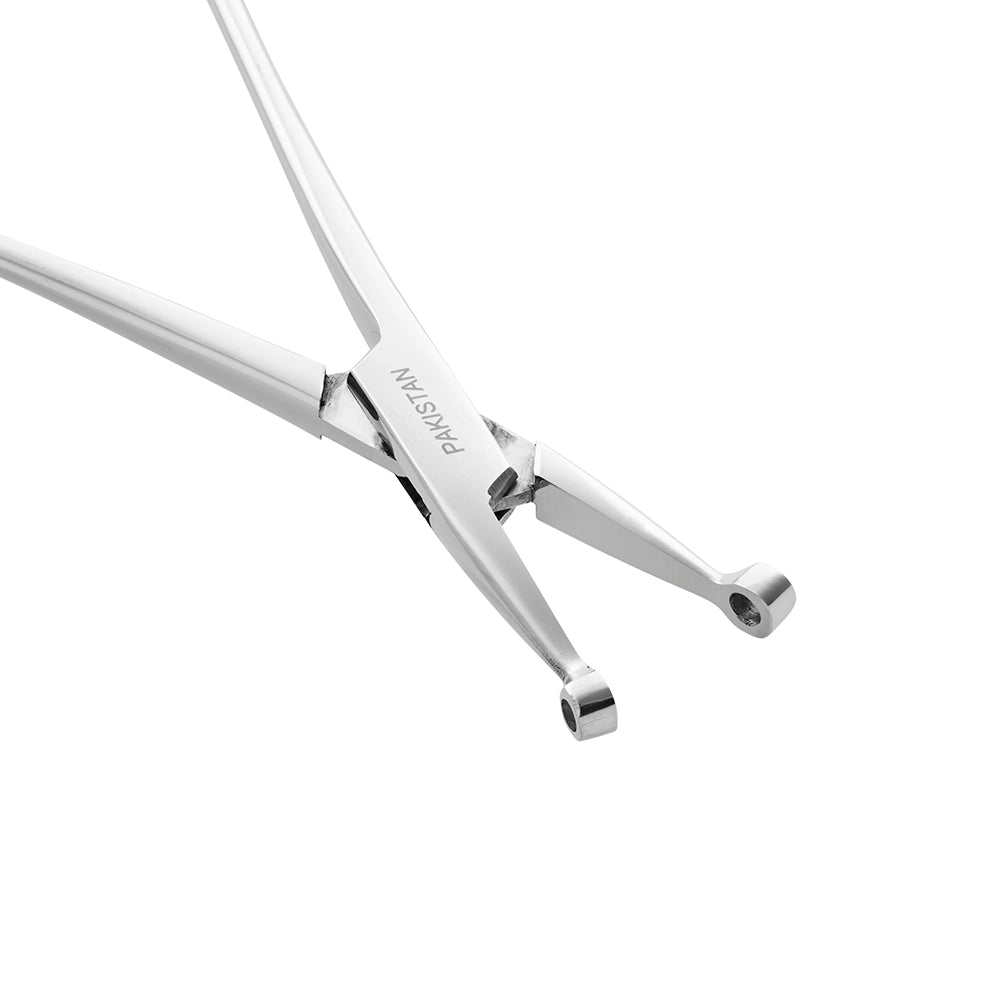 6” Steel Septum Piercing Forceps — Style #3