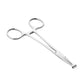 6” Steel Septum Piercing Forceps — Style #3 1