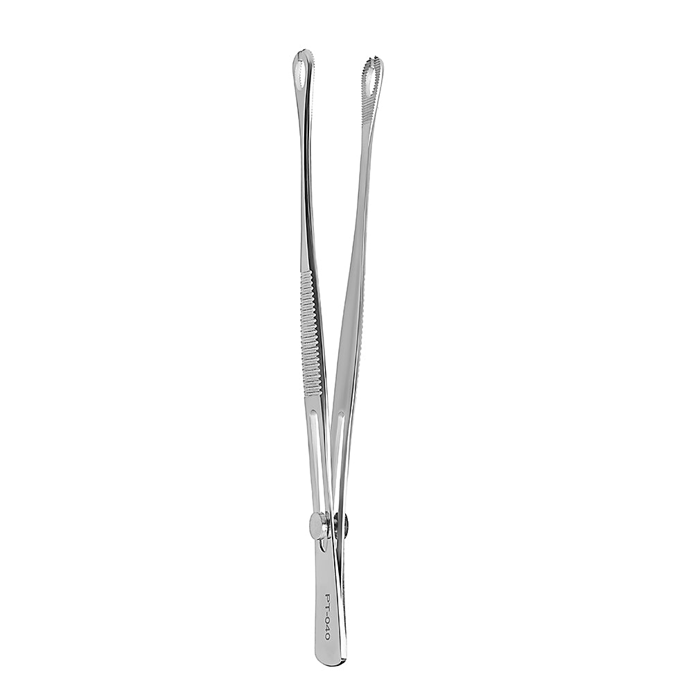 Slotted Mini Forester (Sponge) 5.75" Tweezers with Easy Lock