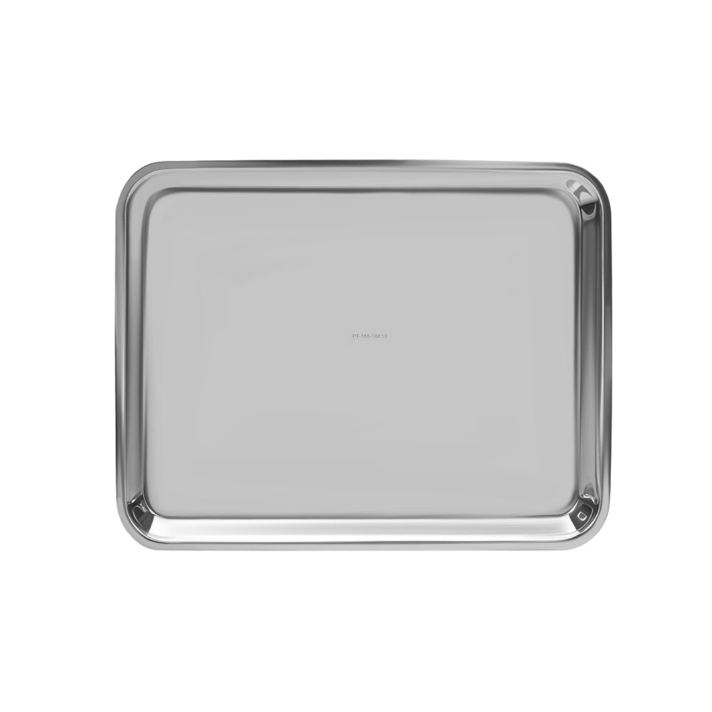 Low Rise Medical Piercing Tattoo Rectangle Stainless Steel Tray