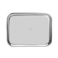 Low Rise Medical Piercing Tattoo Rectangle Stainless Steel Tray