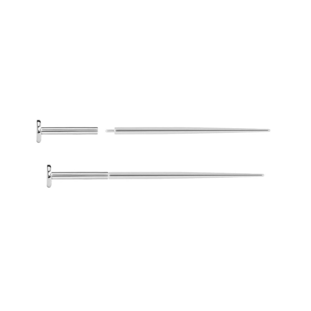 2” Sterilized Piercing Tapers for 16g or 18g Internally Threaded or Threadless Jewelry — Box of 100 - Painful Pleasures