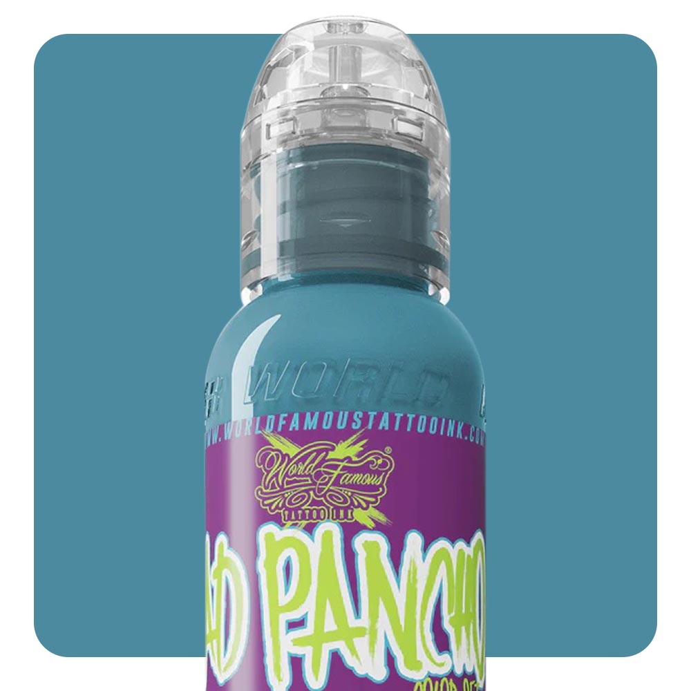 Pancho Light Blue — World Famous Tattoo Ink — Pick Size