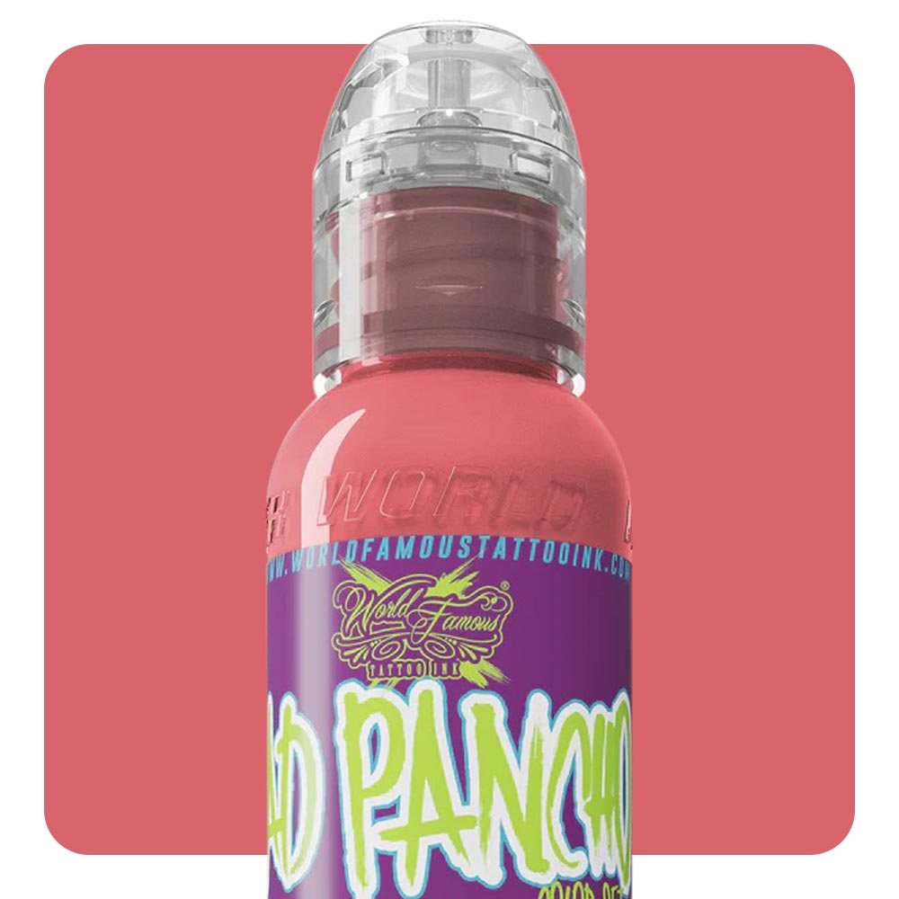 Pancho Peach — World Famous Tattoo Ink — Pick Size - Painful Pleasures