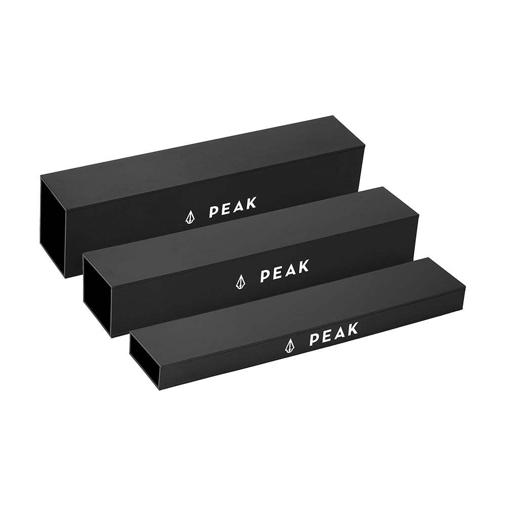 Peak Acrylic Display Bar — Pick Size