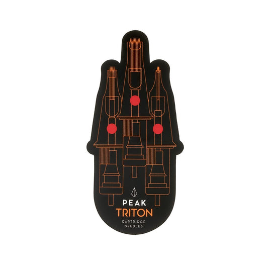 Peak Triton Die-Cut Sticker — Price per 1 or Pack of 50