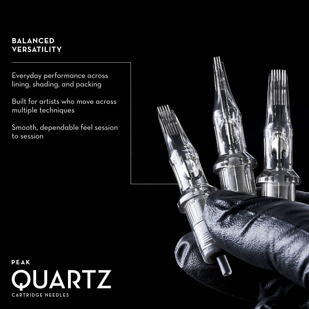 Peak Quartz Needle Cartridges — Box of 20