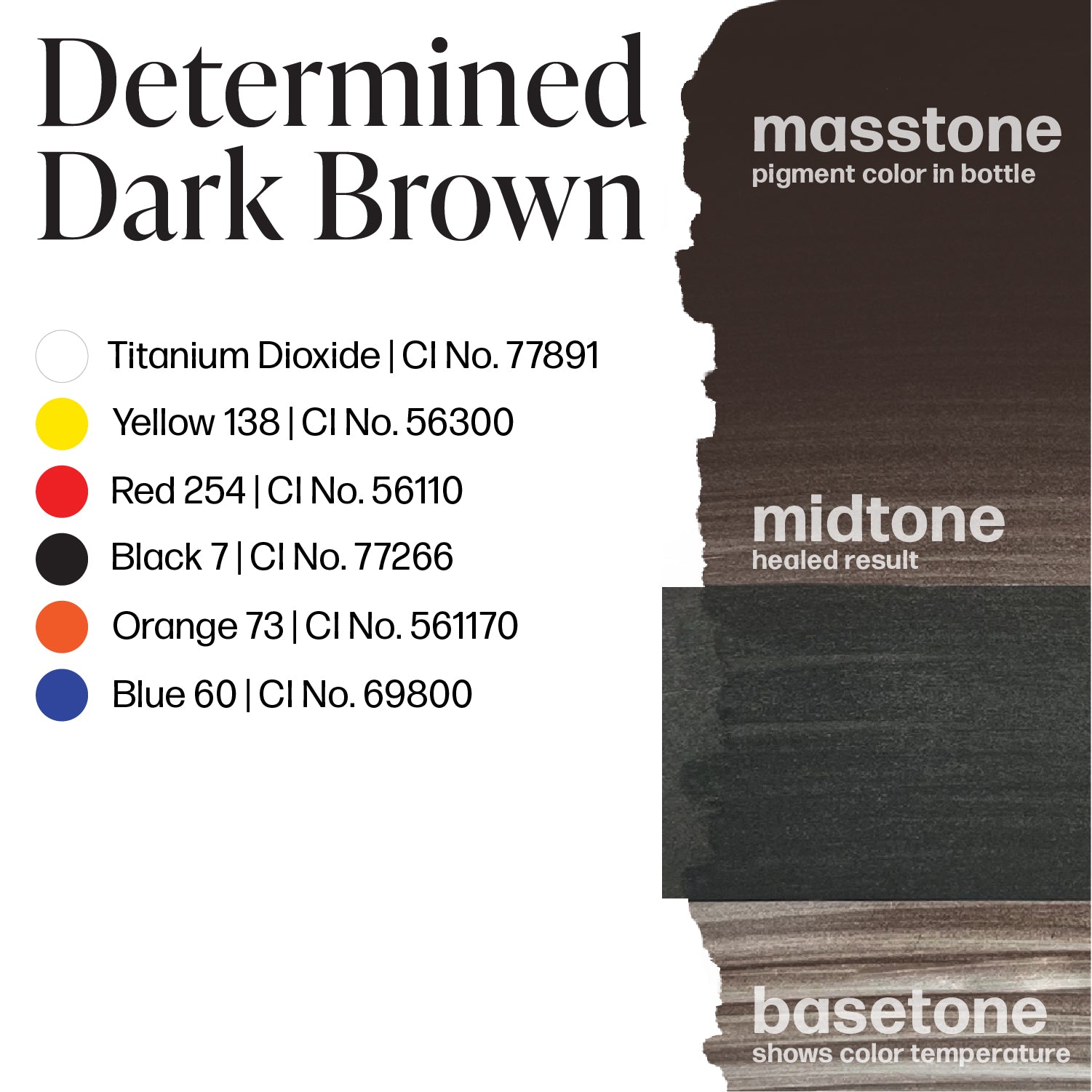 Determined Dark Brown — Luxe Vicky Martin — 1/2oz Bottle - Painful Pleasures