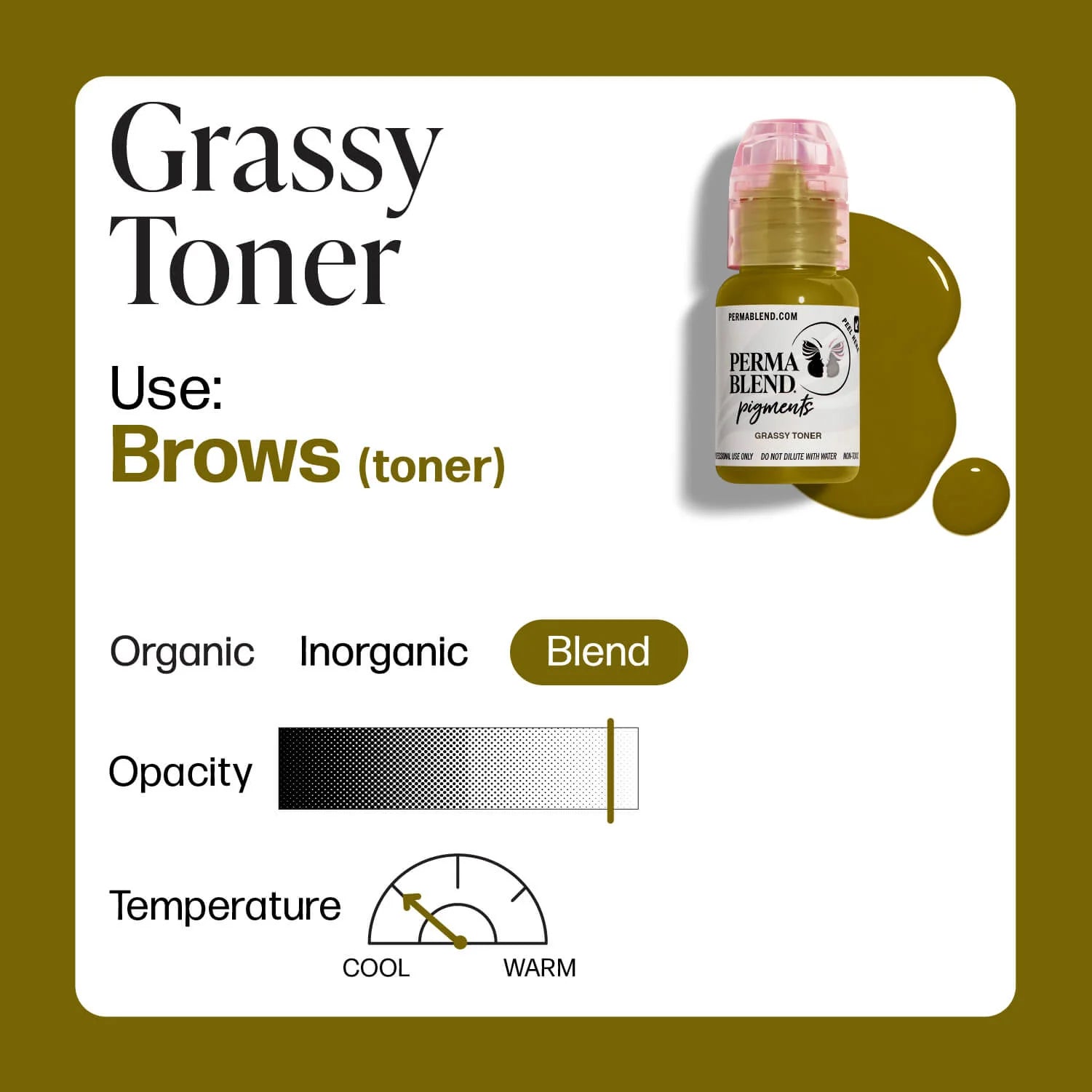 Grassy Toner — Perma Blend — Pick Size