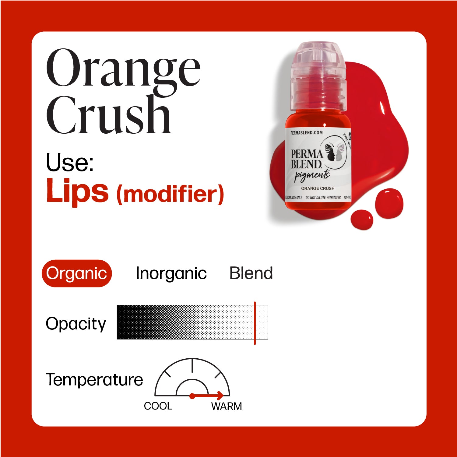 PERMABLEND パッションレッド,スイートメリッサ,オレンジクラッシュ新品 Sweet Lip Orange Crush — Perma Blend | PainfulPleasures