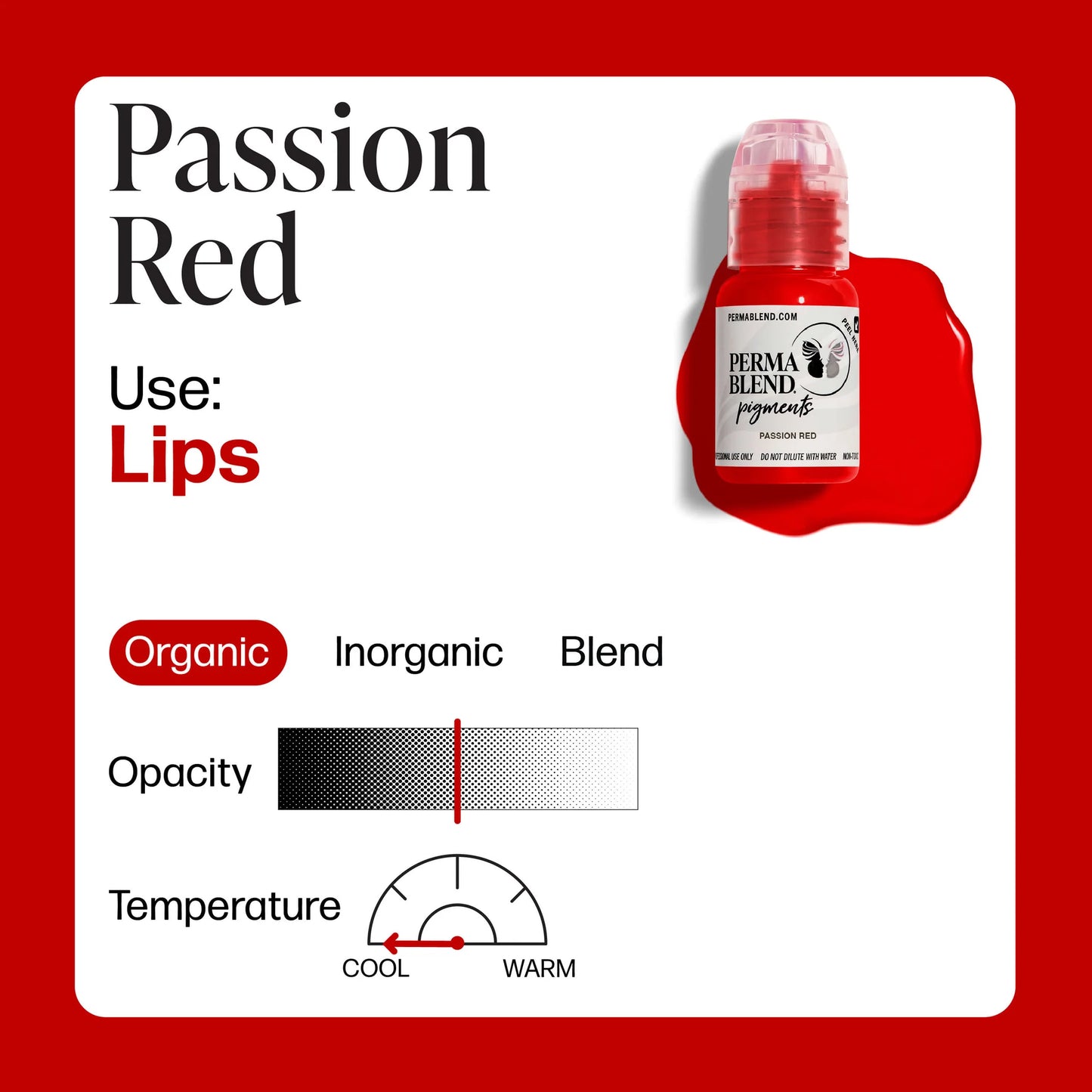 Passion Red — Perma Blend — Pick Size
