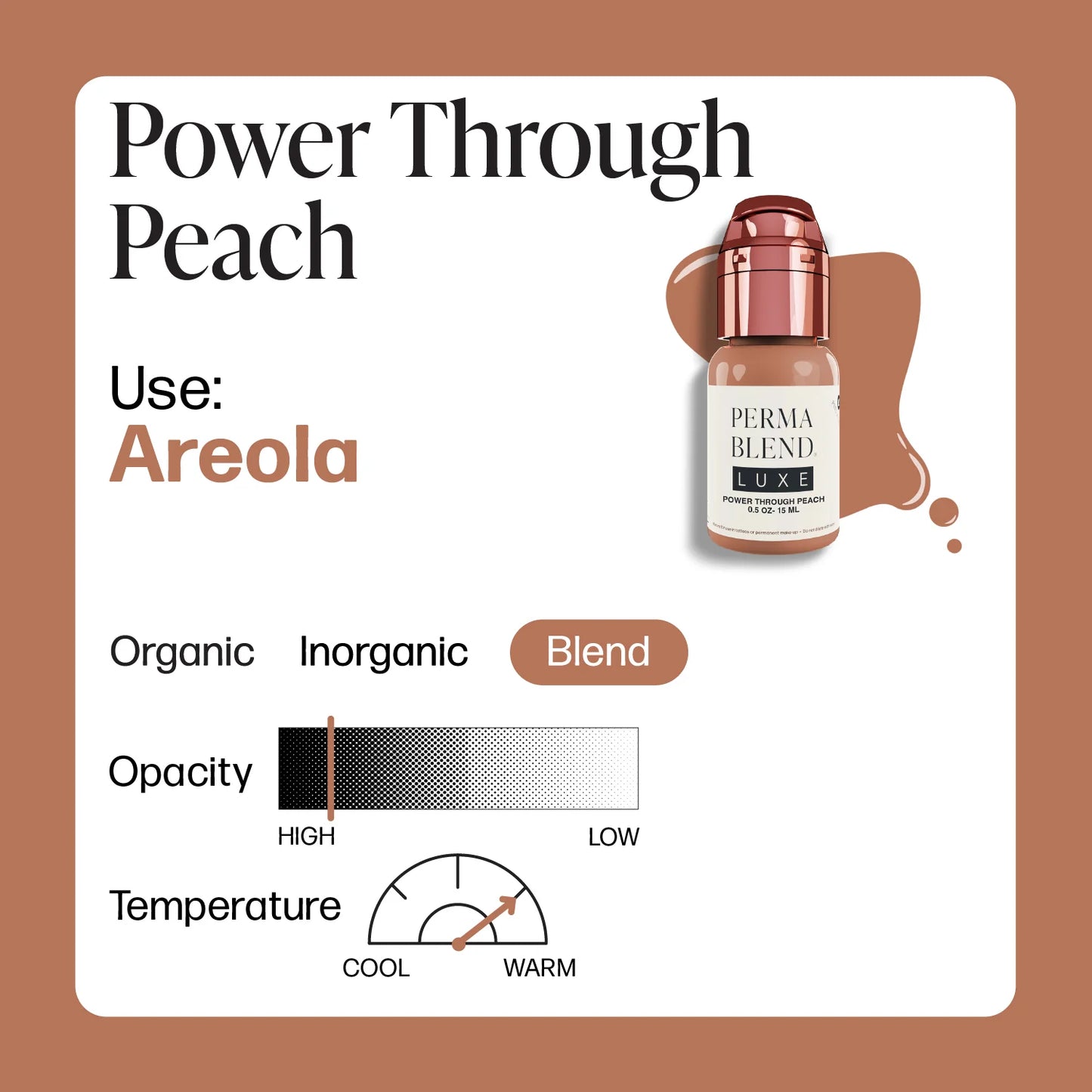 Power Through Peach — Luxe Vicky Martin — 1/2oz Bottle