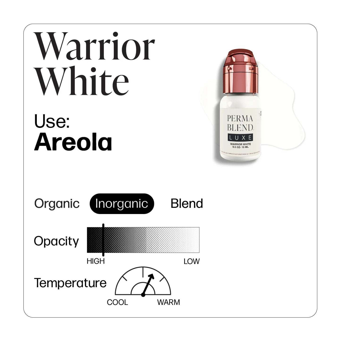 Warrior White — Luxe Vicky Martin — 1/2oz Bottle
