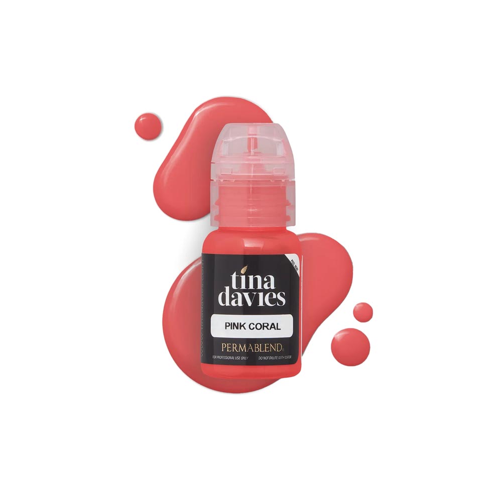 Tina Davies Lip Duo  — Perma Blend — Pink Coral