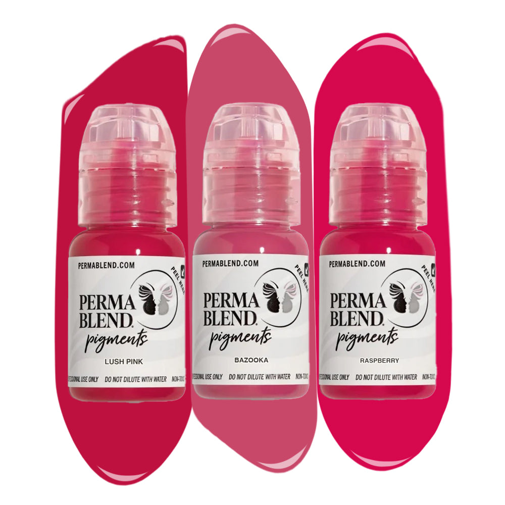 Pink Lip Mini Set – Perma Blend – 3 1/2oz Bottles