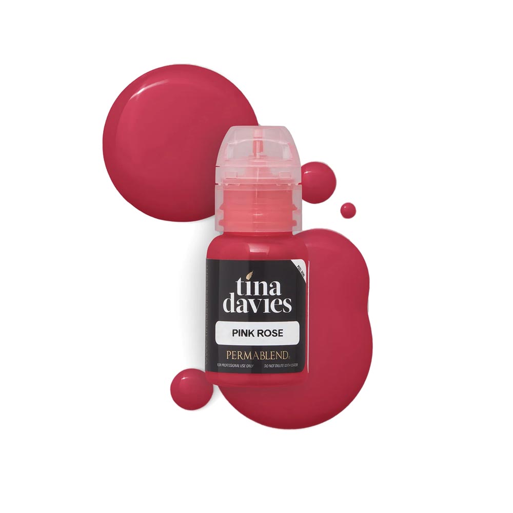 Tina Davies Lip Trio  — Perma Blend — Pink Rose