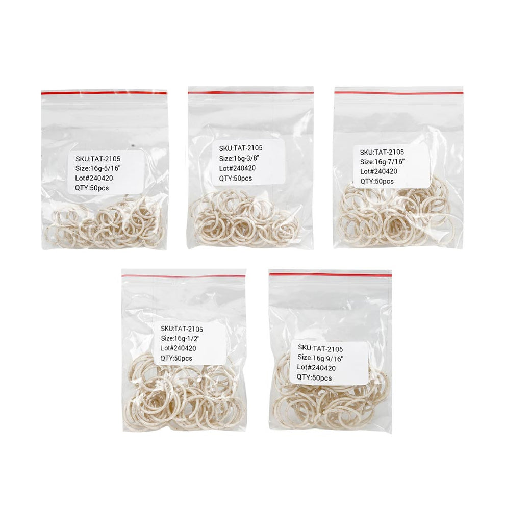 Saferly Biodegradable Placement Rings — Box of 250 | PainfulPleasures