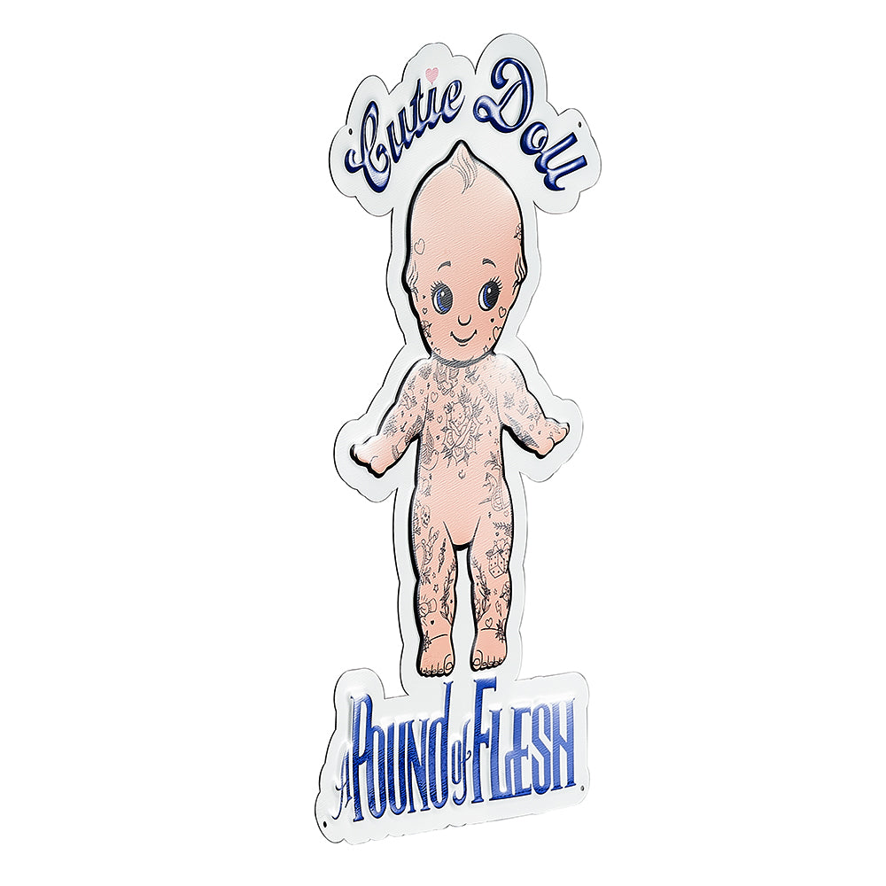 A Pound of Flesh Cutie Doll Tin Tacker — Price Per 1