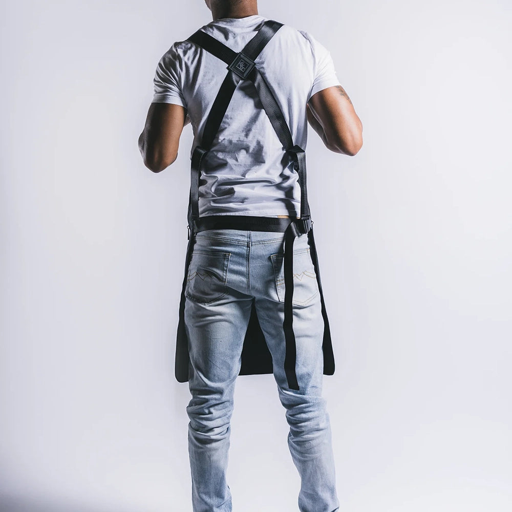 Knife & Flag Non-Porous Core Apron — Pick Color - Painful Pleasures