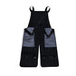 Knife & Flag Non-Porous Split Leg Apron — Black - Painful Pleasures
