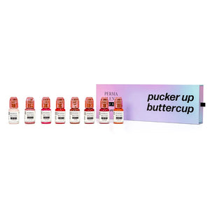 Luxe Pucker Up Buttercup Lip Set — Luxe Perma Blend — 8 1/2oz Bottles - Painful Pleasures