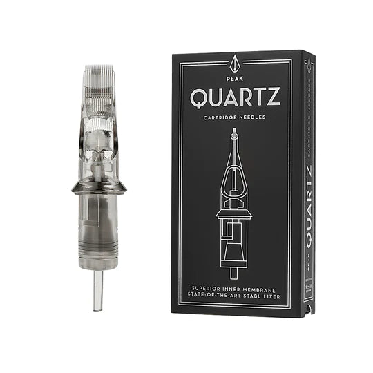 Peak Needles — Quartz — Box of 20 Cartridge Tattoo Needles