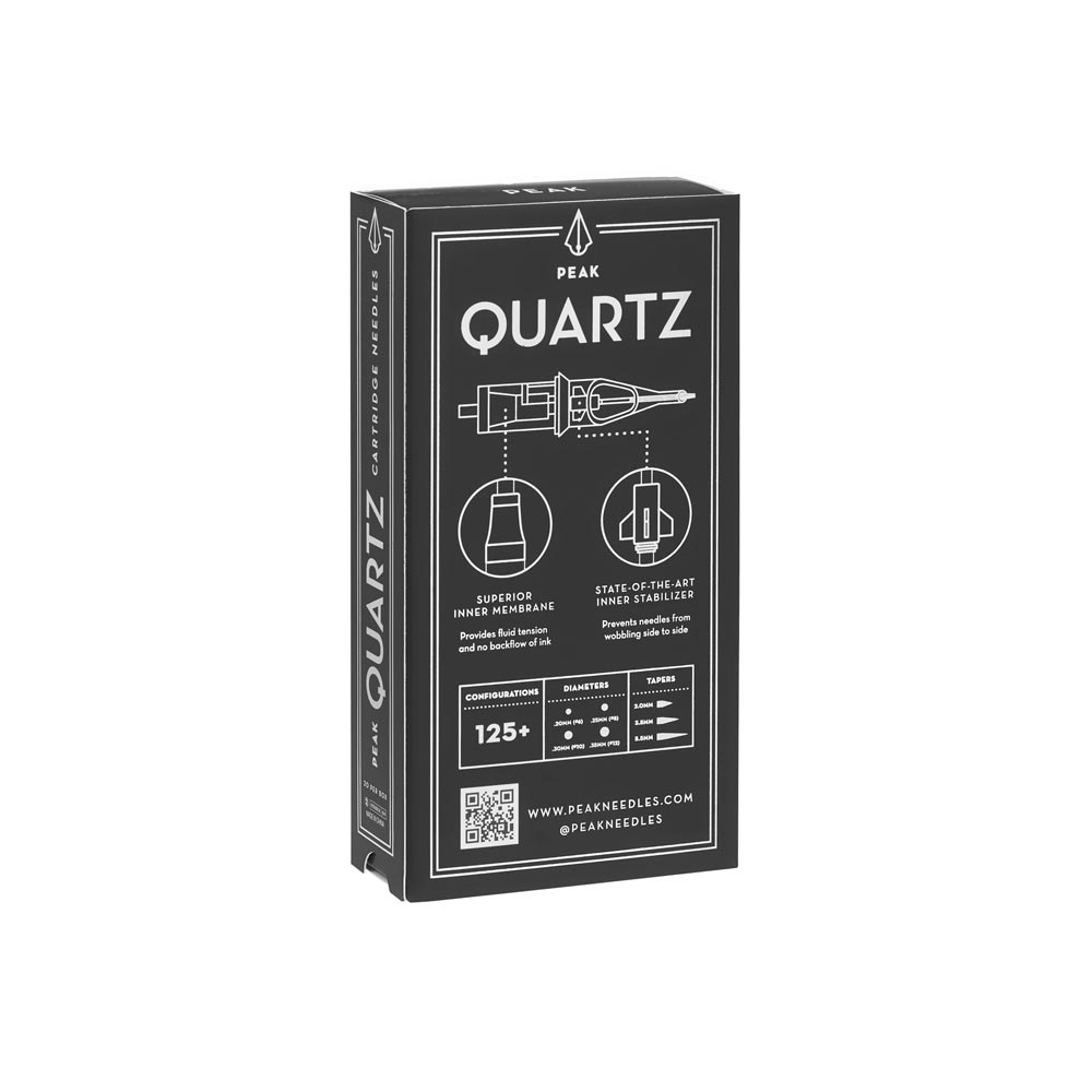 Peak Quartz Stippling and Whipshading Needle Cartridges — Box of 20