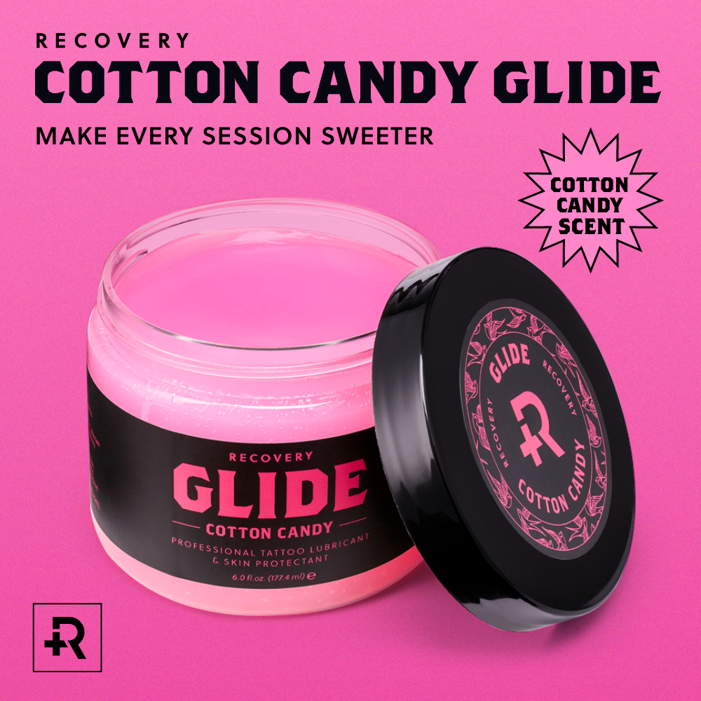 Recovery Cotton Candy Tattoo Glide - Painful Pleasures