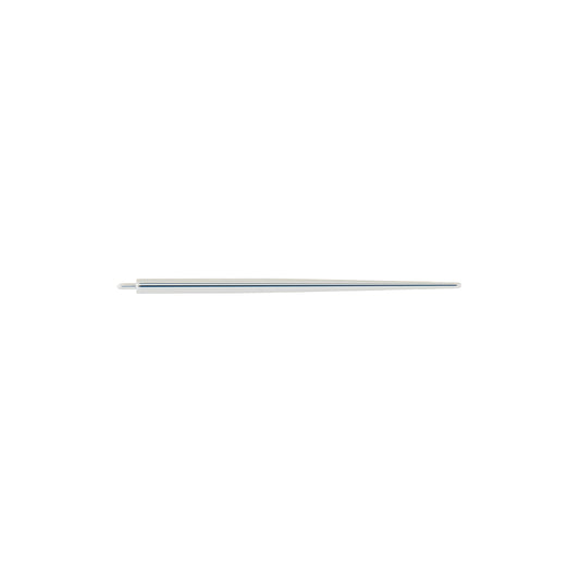 1" Stainless Steel Pin Taper for 16g Internally Threaded or Threadless Jewelry