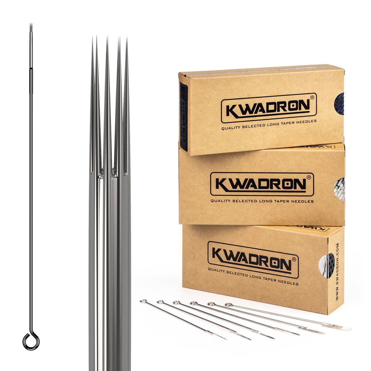 Kwadron Tattoo Needles — Box of 50